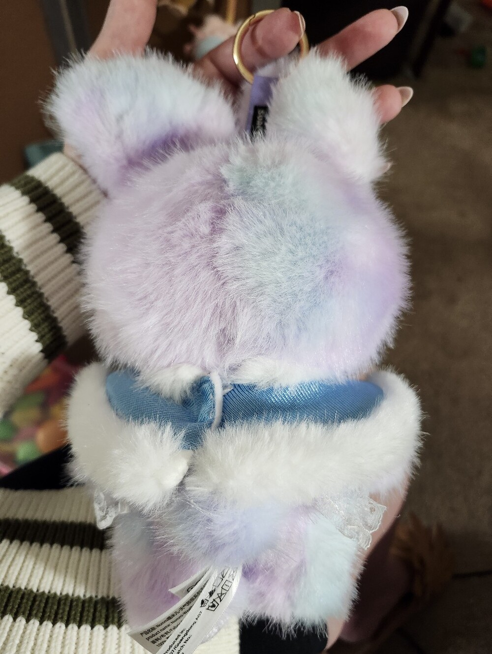 Nommi Weather Bag Charm- Fog Bunny - Picture 2 of 5